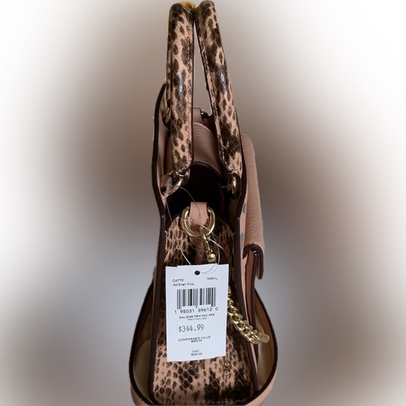 Coach Snake Embossed Trim Mini Pepper Crossbody - Picture 7 of 16